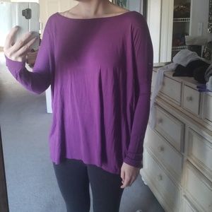Purple piko top
